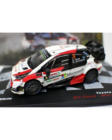 TOYOTA YARIS WRC Č.8 RALLY CHILE 2019  O.TÄNAK - M.JÄRVEOJA