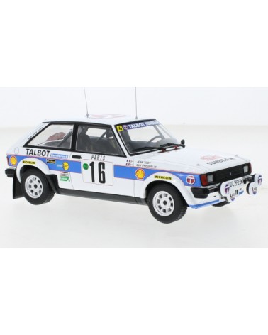 Talbot Sunbeam Lotus Č.16 Rally Monte Carlo 1981 G.Frequelin - J.Todt, 1981