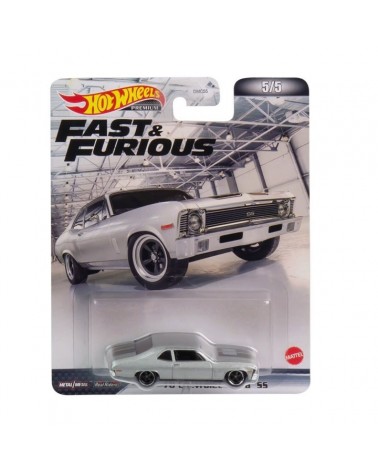 CHEVROLET NOVA SS 1970  HOTWHEELS PREMIUM FAST AND FURIOUS 5/5