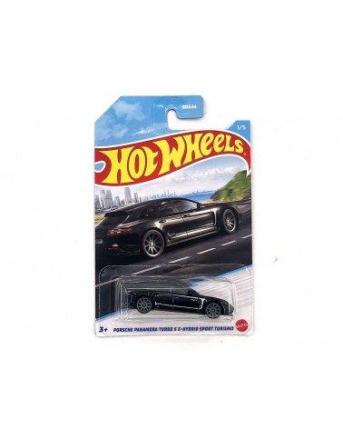 HOTWHEELS PORSCHE PANAMERA TURBO 5 E HYBRID SPORT TURISMO SERIE LUXUSNÍ SEDANY  1/5