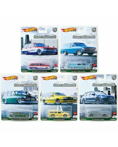 VOLVO P220 AMAZON WAGON HOTWHEELS PREMIUM FAST WAGONS 3/5