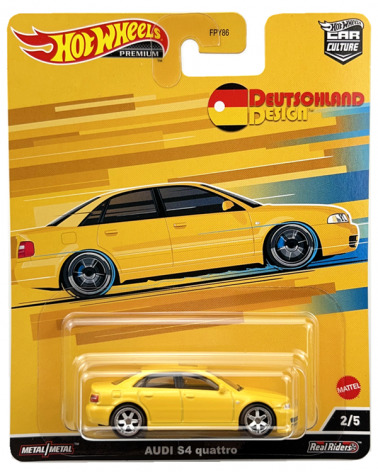 AUDI S4 QUATTRO HOTWHEELS PREMIUM CAR CULTURE DEUTSCHLAND DESIGN  2/5