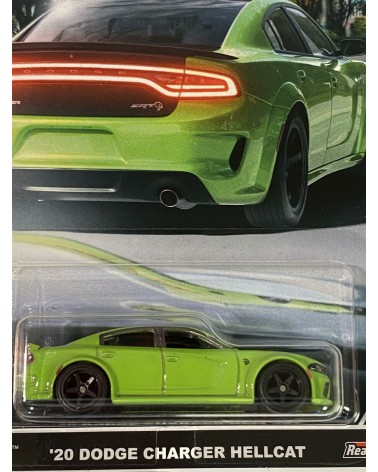 DODGE CHARGER HELLCAT 2020 HOTWHEELS PREMIUM 2022 AMERICAN SCENE 4/5