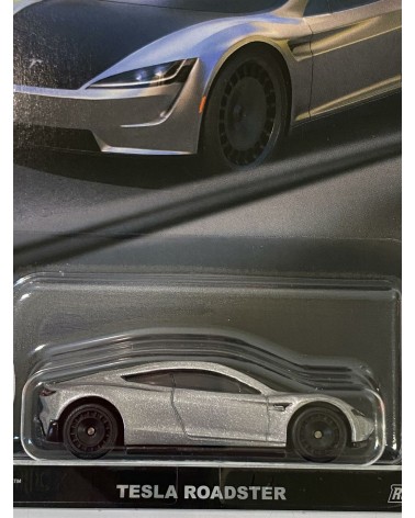 TESLA ROADSTER HOTWHEELS PREMIUM 2022 AMERICAN SCENE  5/5