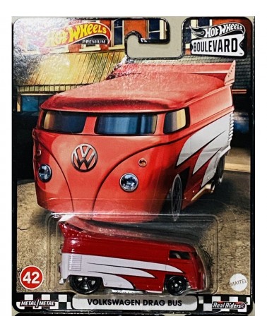 VOLSWAGEN DRAG BUS  HOTWHEELS PREMIUM BOULEVARD 42