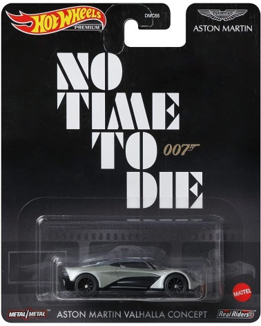 ASTON MARTIN VALHALLA CONCEPT HOTWHEELS PREMIUM NO TIME TO DIE 007