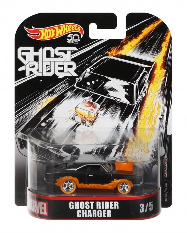 GHOST RIDER CHARGER HOTWHEELS REAL RIDERS MARVEL 3/5