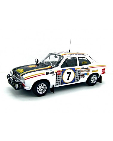 Ford Escort RS 1600 MKI Č.7 winner Safari Rally 1972 H.Mikkola - G.Palm