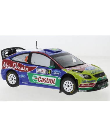 Ford Focus RS WRC  Č.4  Rallye Sardinien 2009   J-M.Latvala - M.Antilla