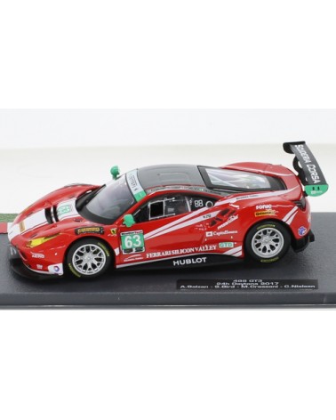 Ferrari 488 GT3  Č.63  24h Daytona  2017  A.Balzan - S.Bird - M.Cressoni - C.Nielsen