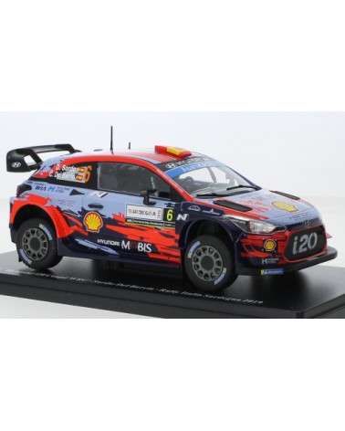Hyundai i20 WRC .6  Rallye Sardinien  2019   D.Sordo - C.Del Barrio