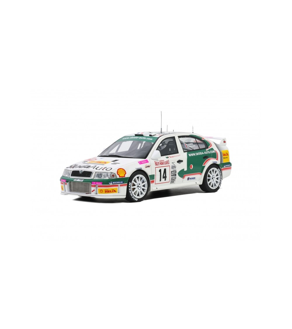 Škoda Octavia WRC Č.14  Rallye Monte Carlo 2003  D. Auriol - D. Giraudet