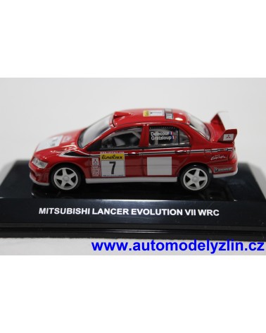 MITSUBISHI LANCER EVO VII WRC Č.7 RALLY MONTE CARLO 2002 F.DELECOUR - D.GRATALOUP