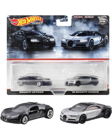 HOTWHEELS PREMIUM CAR CULTURE DIORAMA SET BUGATTI