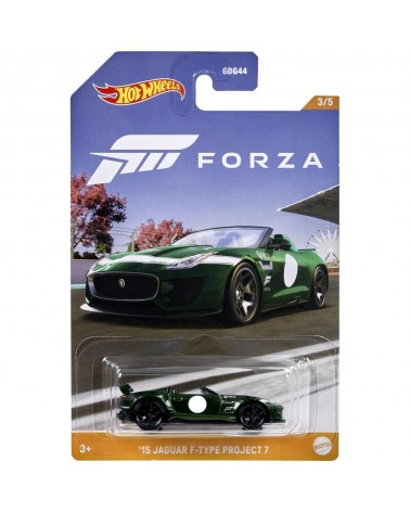 JAGUAR F TYPE PROJECT 2015 HOTWHEELS FORZA 3/5