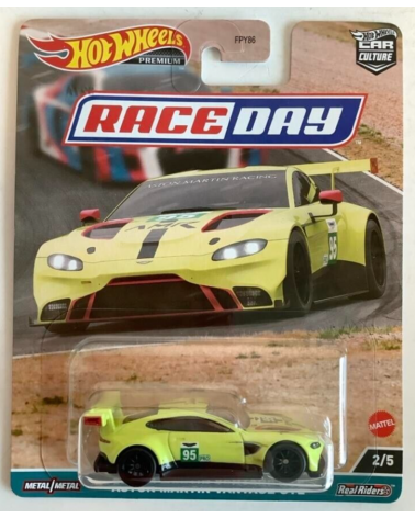 ASTON MARTIN VANTAGE GTE HOTWHEELS PREMIUM CAR CULTURE RACE DAY 2/5