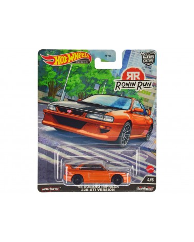 SUBARU IMPREZA 22B-STI VERSION 1998 HOTWHEELS PREMIUM RONIN RUN 5/5