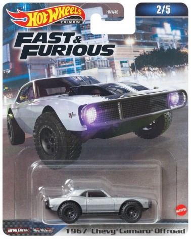 CHEVY CAMARO OFFROAD 1967 HOTWHEELS PREMIUM FAST AND FURIOUS 2023 2/5