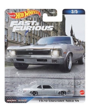 HOTWHEELS PREMIUM FAST AND FURIOUS FAST X CELÁ SADA