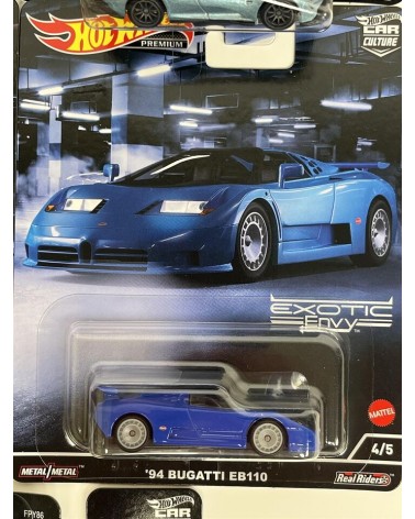 HOTWHEELS PREMIUM REAL RIDERS  EXOTIC ENVY CELÁ SADA