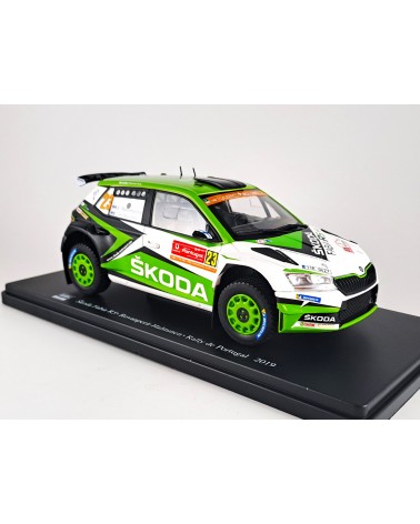 ŠKODA FABIA R5 Č.23 RALLY DE PORTUGAL 2019 K.ROVAPERÄ -J.HALTTUNEN