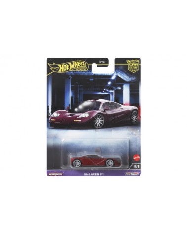 MCLAREN F1 HOTWHEELS PREMIUM CAR CULTURE EXOTIC ENVY 5/5