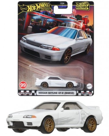 NISSAN SKYLINE GT-R BNR32 HOTWHEELS PREMIUM BOULEVARD 99