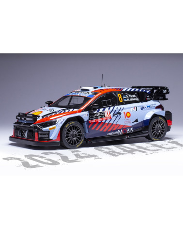 Hyundai i20 N Rally 1 Č.8  WRC Rally Monte Carlo 2024  O.Tänak - M.Järveoja