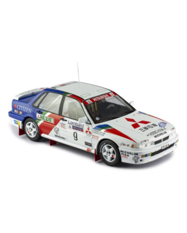 MITSUBISHI GALANT VR-4  Č.9  2nd RAC Rally 1990 K.Eriksson - S.Parmander