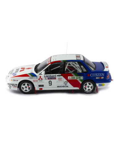 MITSUBISHI GALANT VR-4  Č.9  2nd RAC Rally 1990 K.Eriksson - S.Parmander