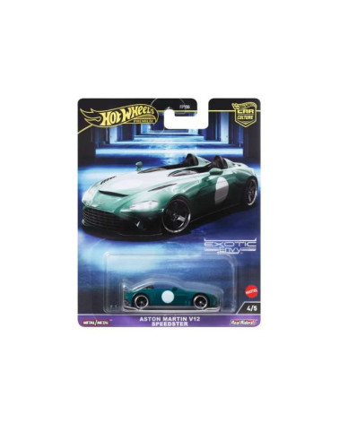 Aston Martin V12 Speedster HOTWHEELS PREMIUM EXOTIC ENVY  4/5