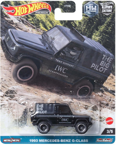 Mercedes Benz G- Class  1993	 HOTWHEELS PREMIUM CAR CULTURE HW OFF ROAD 3/5