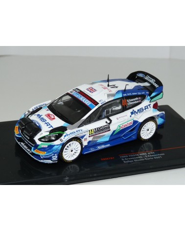 Ford Fiesta WRC Č.44  Rally Monte Carlo Night Race 2021 G.Greensmith - E.EDMONDSON