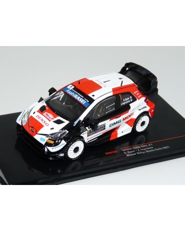 Toyota Yaris Č.1    WINNER Rally Monte Carlo 2021  S.Ogier - J.INGRASSIA