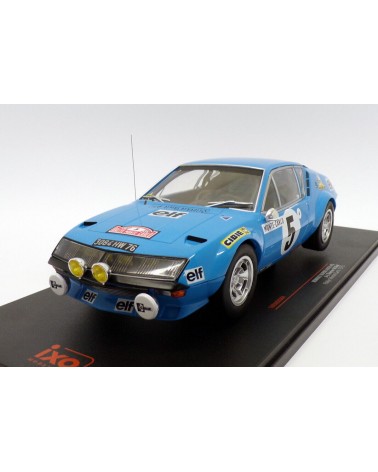 RENAULT ALPINE A310 Č.5 RALLYE MONTE CARLO 1975 J.L.THERIÉR - M.VIAL