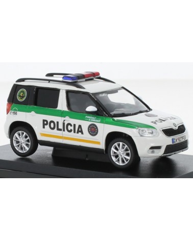 ŠKODA YETI FACELIFT 2013 POLÍCIA SR