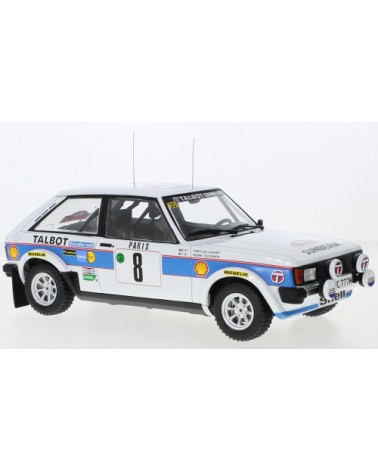 Talbot Sunbeam Lotus Č.8  Rallye Monte Carlo1981  H.Toivonen- F.Gallagher